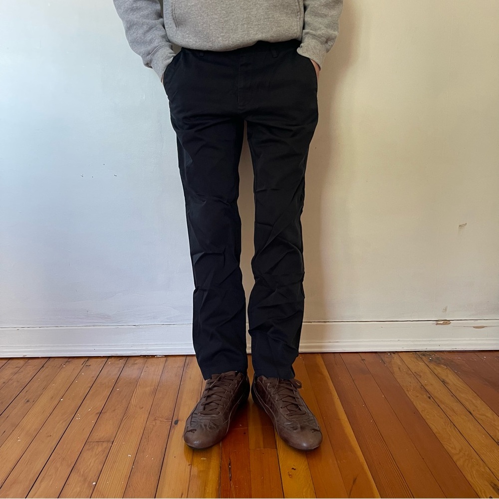 Moncler Gamme Bleu Black Slim Chinos